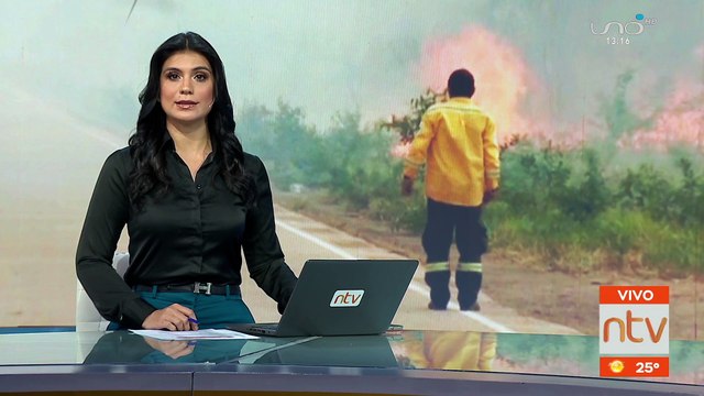 16 incendio activos con un total de 10 municipios afectados