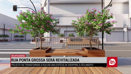 Veja como a Rua Ponta Grossa deve ficar após revitalização