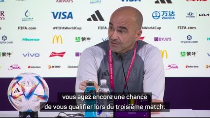 Belgique - Martinez : "Une seconde chance à saisir"
