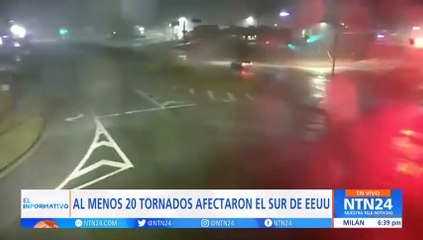 Una treintena de tornados deja al menos dos muertos en Estados Unidos