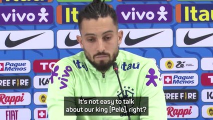 Brazil's Telles praying to God for 'king' Pele's health