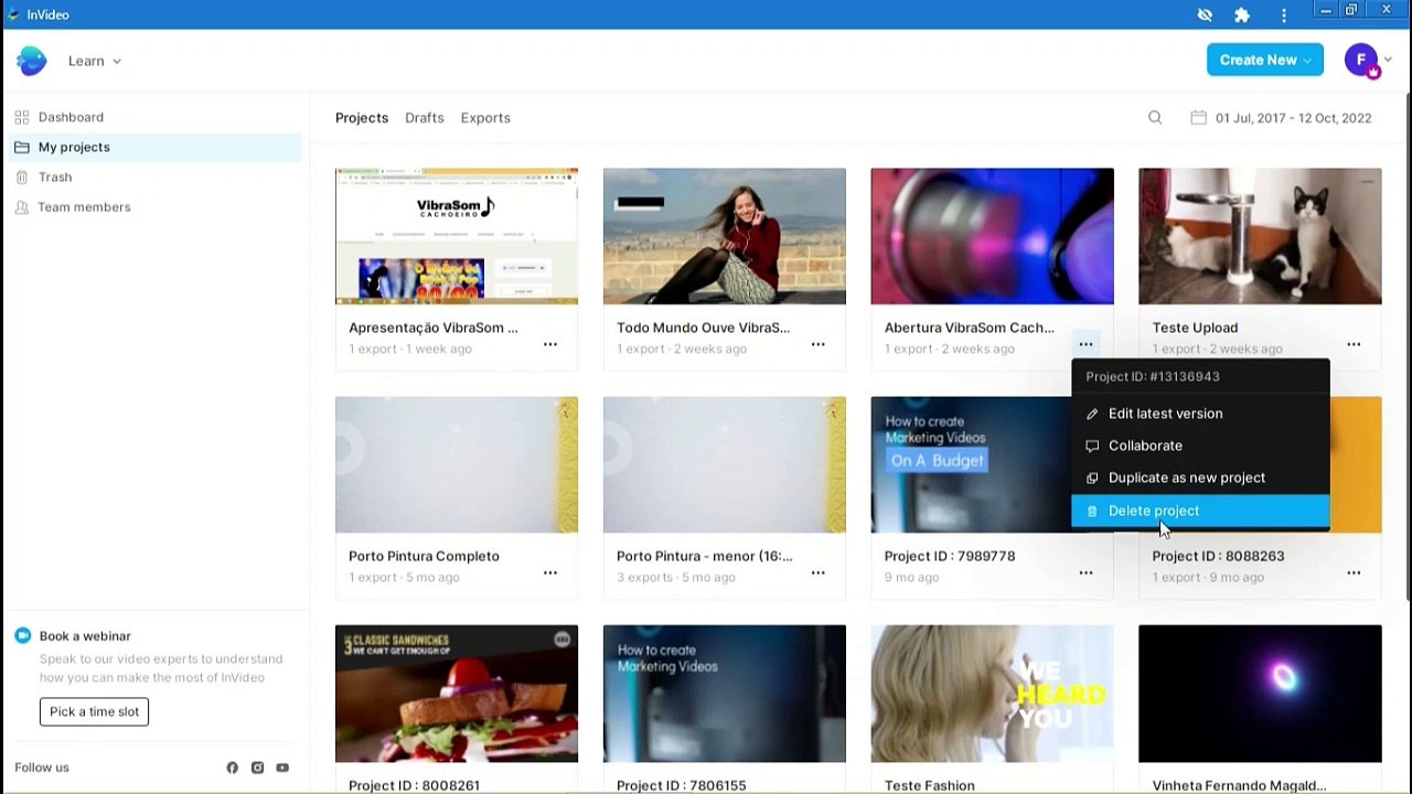 InVideo, Nova Timeline e Novos Recursos