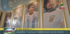 Hinchas rememoran la impronta de Maradona en Copa de Fútbol en Qatar