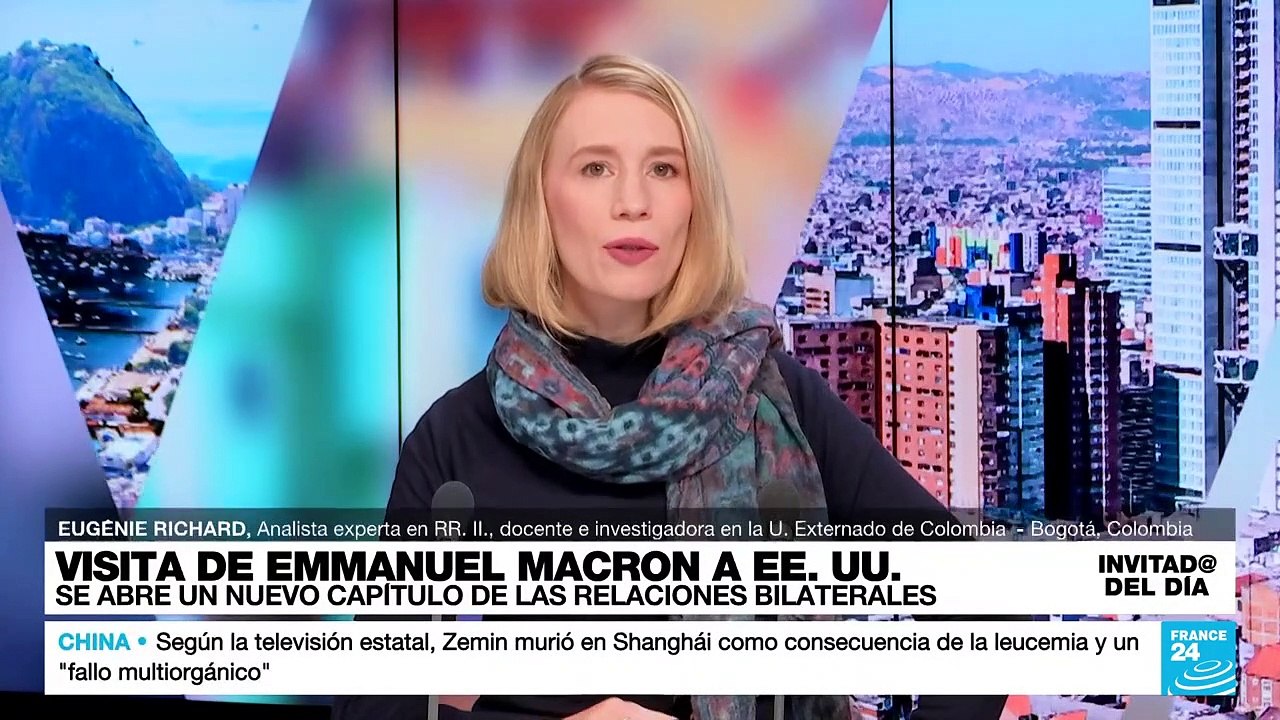 ¿De qué hablará el presidente francés Emmanuel Macron con Joe Biden en su visita a EE. UU.?