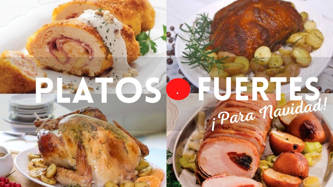 ¿Qué cenar esta temporada? 4 platos fuertes para Navidad y Año Nuevo