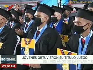 Delta Amacuro | 48 jóvenes que recibieron el título de TSU en Criminalística e Investigación Penal