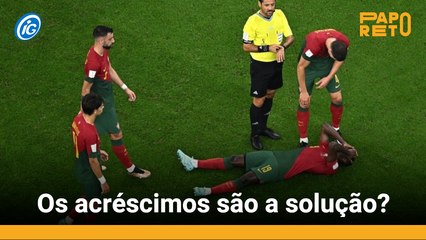 Mudaram a regra dos acréscimos, mas solucionaram o problema da cera?