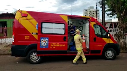 Após passar mal, homem sofre queda no Centro