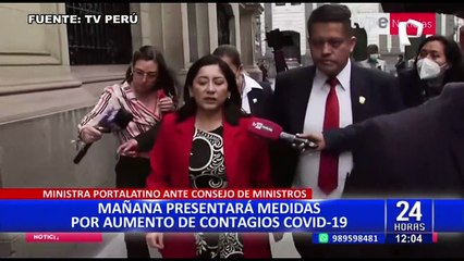 Minsa: Kelly Portalatino presentará medida ante incrementos de contagios por Covid-19