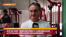 Qué se debe tener en cuenta para realizar actividades físicas en los gimnasios?