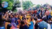 Rhythm of DOPANG playing at BUGbug VILLAGE makes all the spectators join in the dance&Old and young join in the dance[]LOMBOK EMPIRE