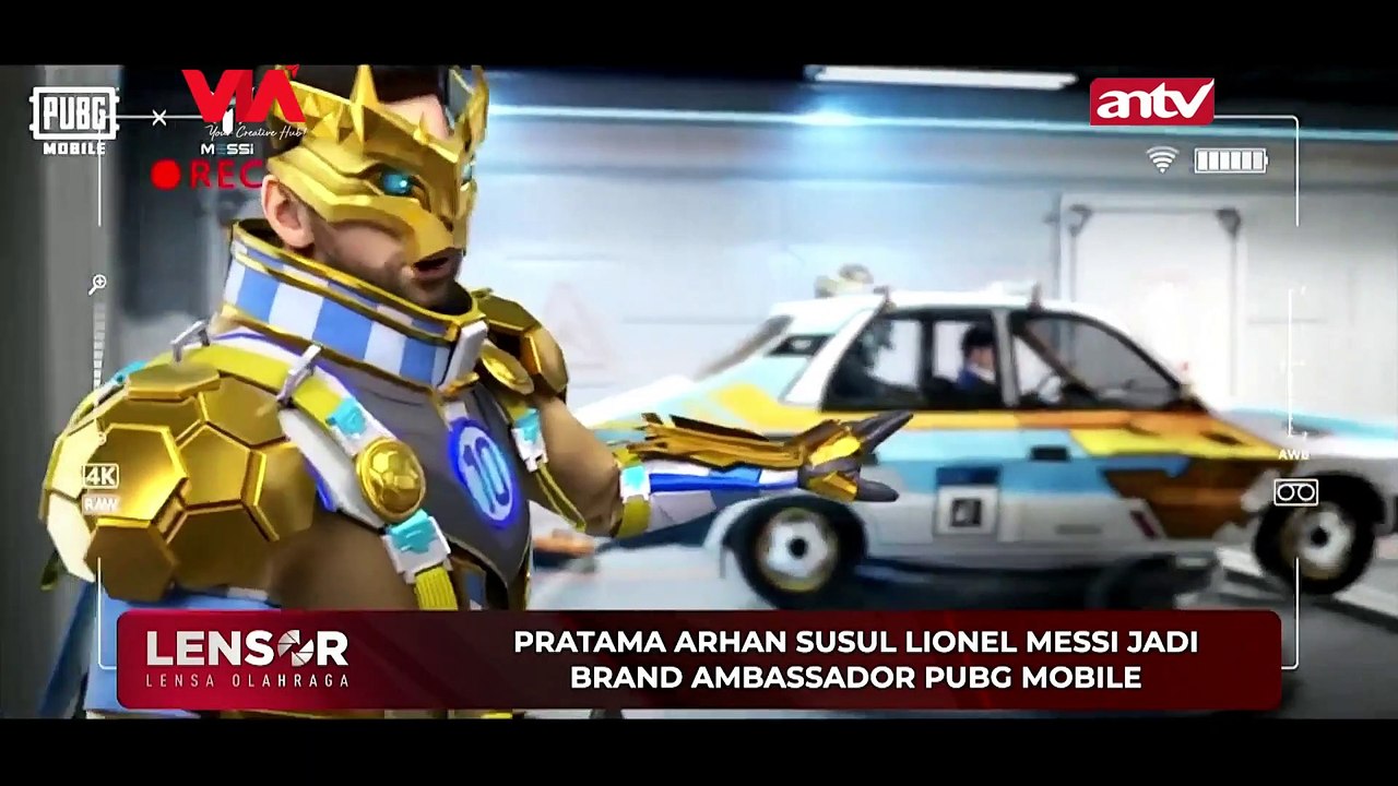 PRATAMA ARHAN SUSUL LIONEL MESSI JADI BRAND AMBASADOR PUBG MOBILE