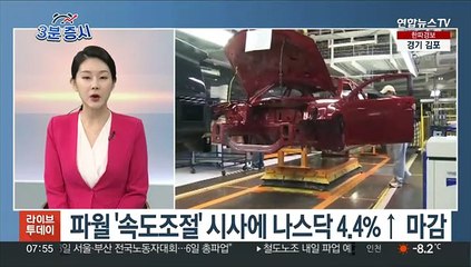 [3분증시] 뉴욕증시, '비둘기' 파월 발언에 급등