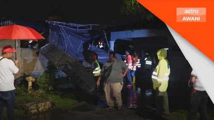 Ribut | Johor sedia bantu mangsa melalui tabung bencana