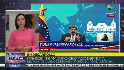 Pdte. Nicolás Maduro destacó derrota del plan de cambio de régimen promovido por la derecha