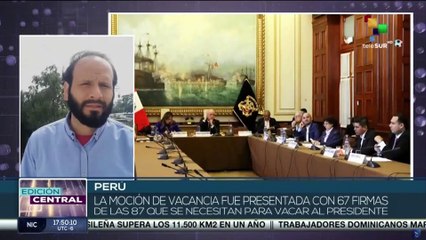 Download Video: Congresistas opositores peruanos presentan tercera moción de vacancia del presidente Pedro Castillo