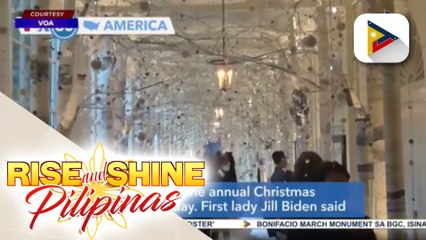 White House, isinapubliko na ang holiday decorations