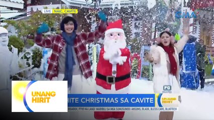 White Christmas experience sa Cavite | Unang Hirit