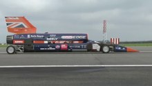 WORLD'S FASTEST Vehicle 1,000MPH Bloodhound SSC First Public Slow Runs