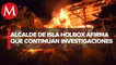 Incendio en hotel de Holbox pudo ser provocado por accidente o un corto: alcalde