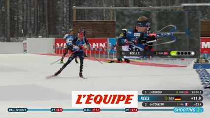 Le résumé du sprint messieurs de Kontiolahti - Biathlon - CdM