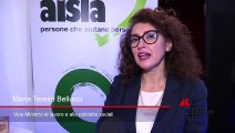 Bellucci, ‘Ministero del Lavoro e Politiche sociali al fianco di Aisla’
