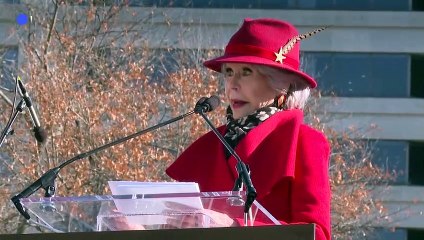 Jane Fonda appelle Joe Biden à agir pour le climat