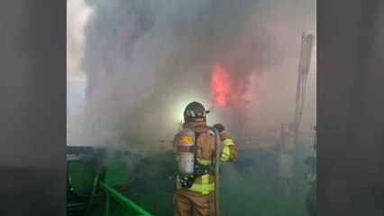 용인시 리조트 화재 진압 완료...투숙객 등 139명 대피 / YTN