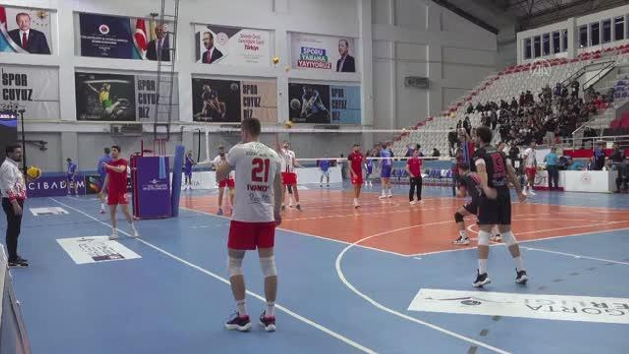 Voleybol - Cizre Belediyespor: 3 - Hatay Büyükşehir Belediyespor: 1