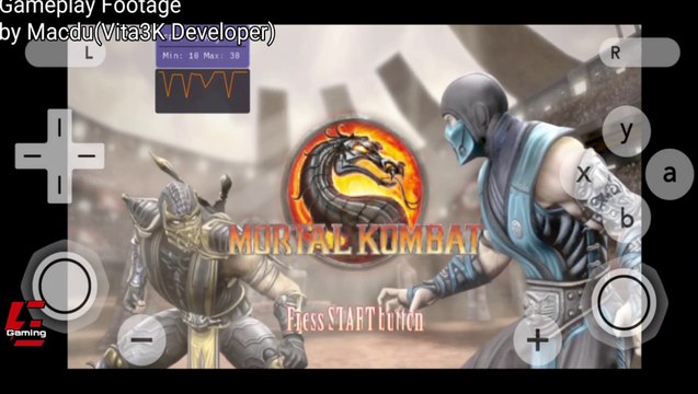 Mortal Kombat Gameplay No. 2 Vita3K Emulator Android