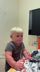 Baby Not a Fan of Flatulence