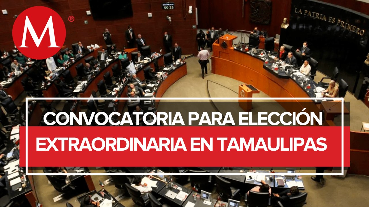 Aprueban elección extraordinaria para senador en Tamaulipas en esta fecha
