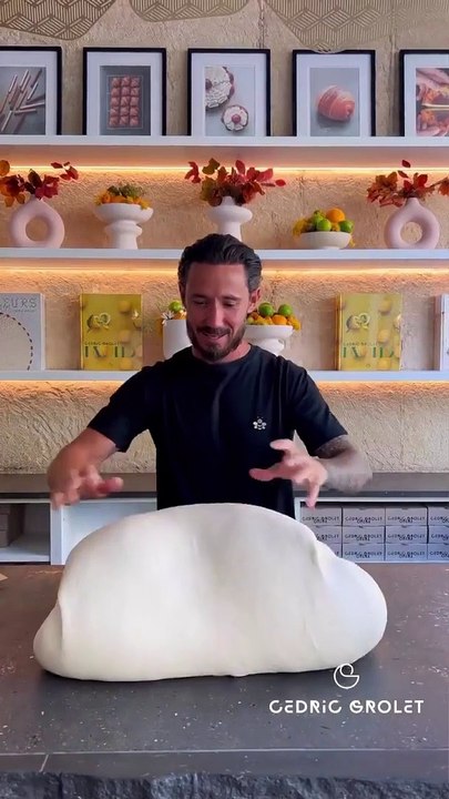 Well I start all my days like this now  nice warm croissants and it's not the only thing that makes you want to  When you see this dough it makes you want to try it The croissants look really good