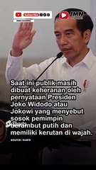 Ini Sosok yang Dimaksud Presiden Jokowi Pemimpin Berambut Putih, Ternyata Sang Mantan Rival #shorts