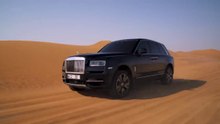Rolls-Royce SUV Cullinan in the DESERT
