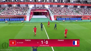 Tunisia vs France 1-0 _ 2022 FIFA World Cup Qatar _ Match Highlights