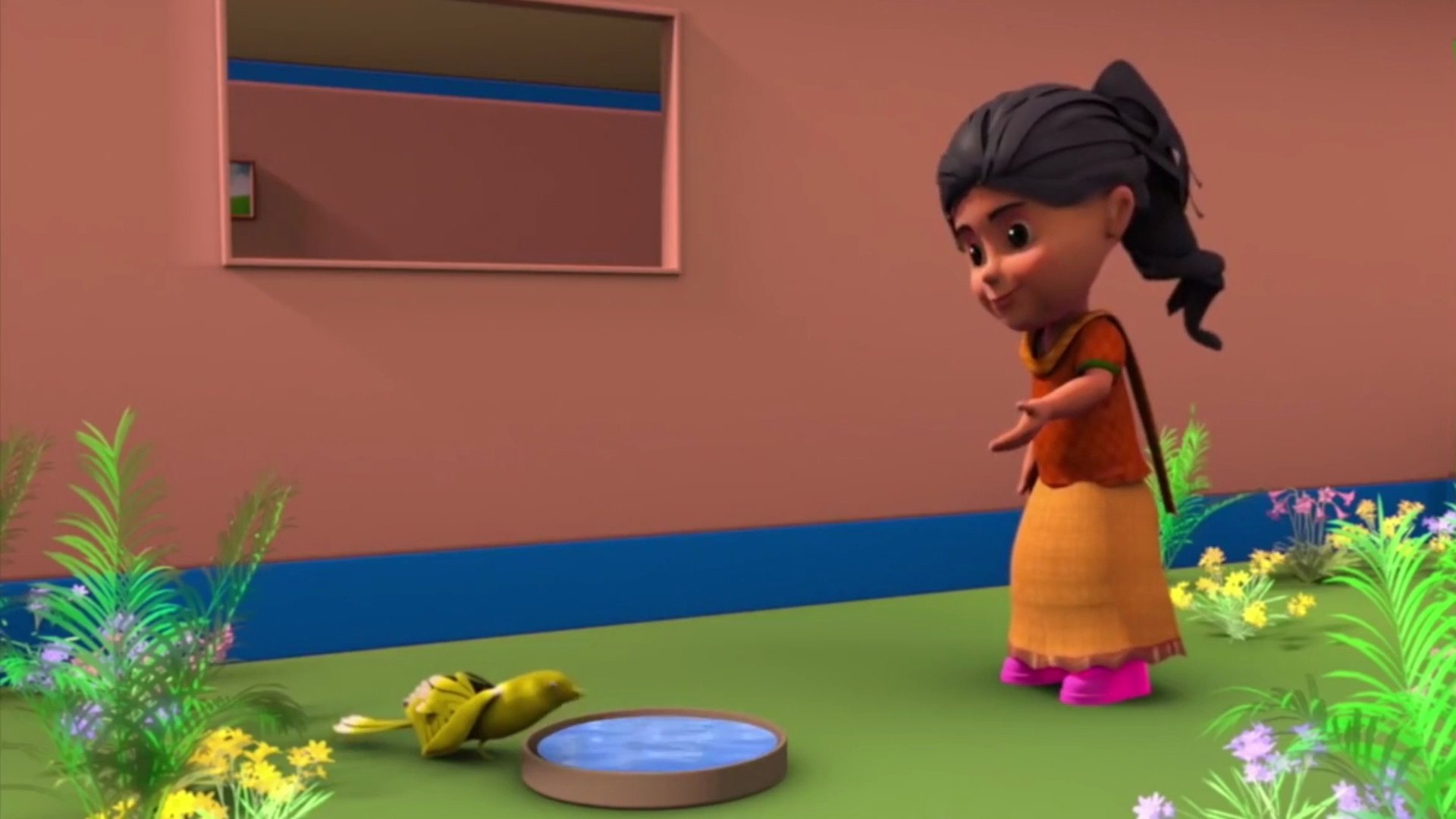 Chidiya Rani Badi Sayani - चिड़िया रानी - Hindi Nursery Rhymes - Kids song  - video Dailymotion