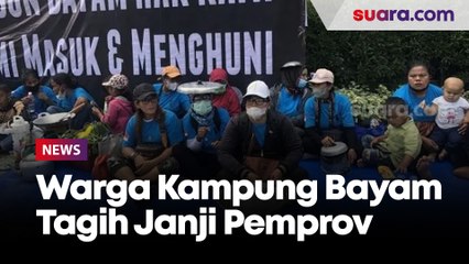 Tagih Janji Pemprov, Korban Gusuran Kampung Bayam Pukul Panci hingga Penggorengan di Balai Kota DKI