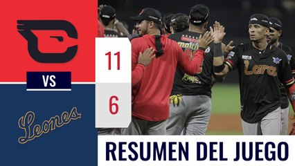 Resumen Cardenales vs Leones 30-nov