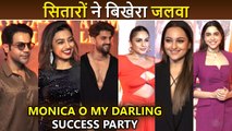 Monica, O My Darling Success Bash Sonakshi, Huma Qureshi, Zaheer, Rajkummar, Sharvari Wagh and More