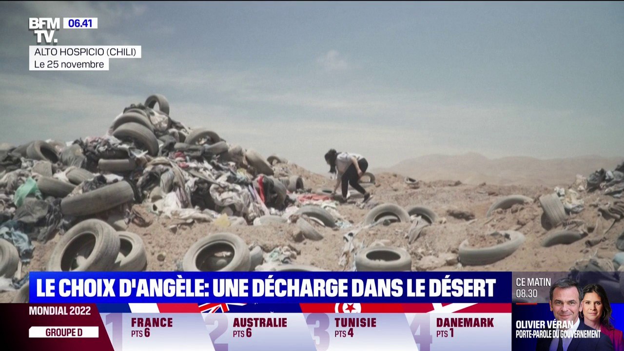 Le choix d'Angèle - Au Chili, le désert d'Atacama devient une décharge à ciel ouvert