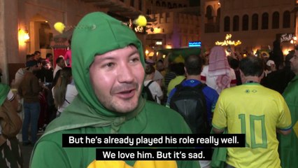 Brazil fans hoping Pele will recover