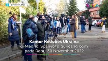 Ledakan Bom Guncang Kedubes Ukraina di Spanyol