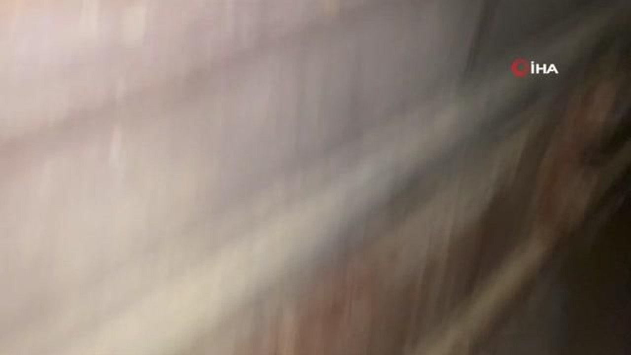 7 kilometre lastik izi sürüp hırsızı kıskıvrak yakaladılar