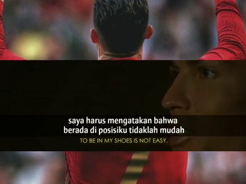 Nasihat dan motivasi Cristiano Ronaldo (akulah yang terbaik)-Sub Indonesia