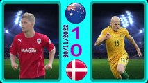 Australia 1-0 Denmark -- الدانمارك0-1أستراليا - world cup 2022 كأس العالم