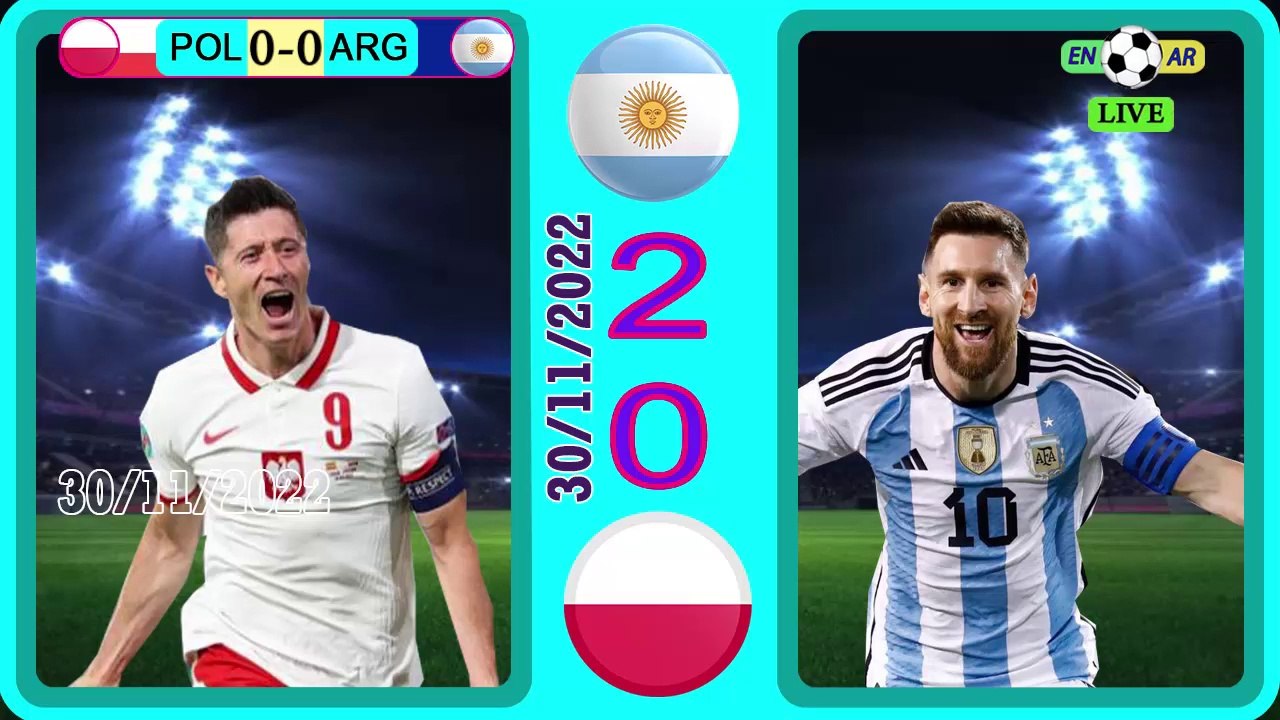 Argentina 2-0 Poland -- بولندا0-2الأرجنتين   - world cup 2022 كأس العالم