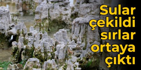 Van Gölü çekilince sırlar ortaya çıktı: Minyatür bir şehir gibi