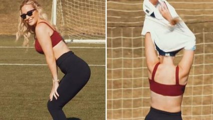 Dünyanın en güzel kadını seçilen golfçü twerk yaptı, hayranları beğeni rekoru kırdı