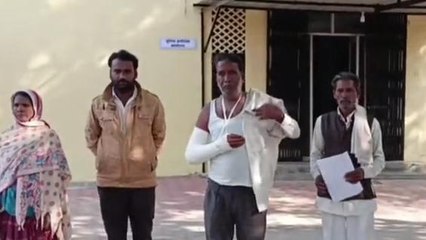 नरसिंहपुर: दबंगों ने ग्रामीणों को पीटा, एसपी से कार्रवाई की मांग